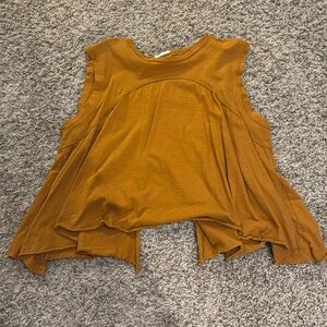 Deep Yellow Tank Top